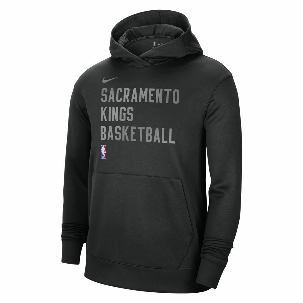 Sacramento Kings Unisex 2023/24 Performance Spotlight On-Court Practice Pullover Hoodie Black - Nike