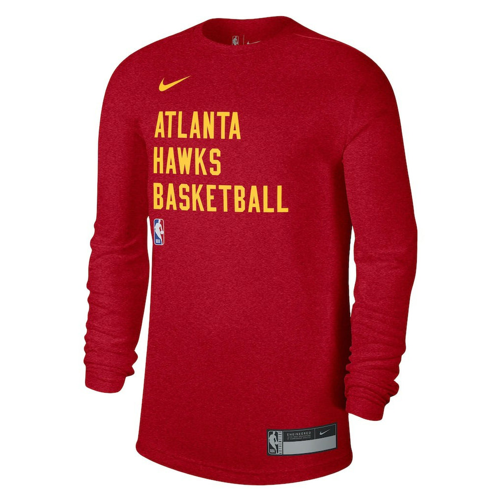 Atlanta Hawks Unisex 2023/24 Legend On-Court Practice Long Sleeve T-Shirt Red - Nike