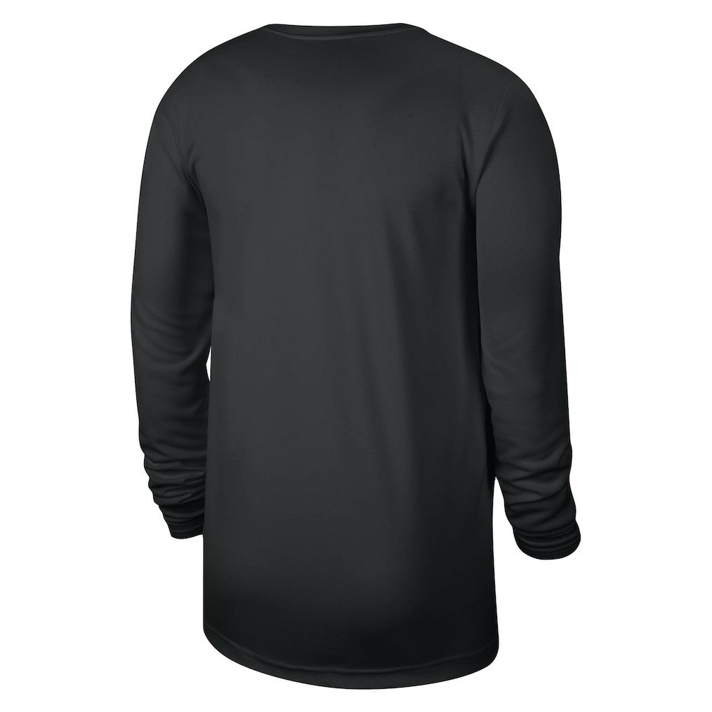Brooklyn Nets Unisex 2023/24 Legend On-Court Practice Long Sleeve T-Shirt Black - Nike