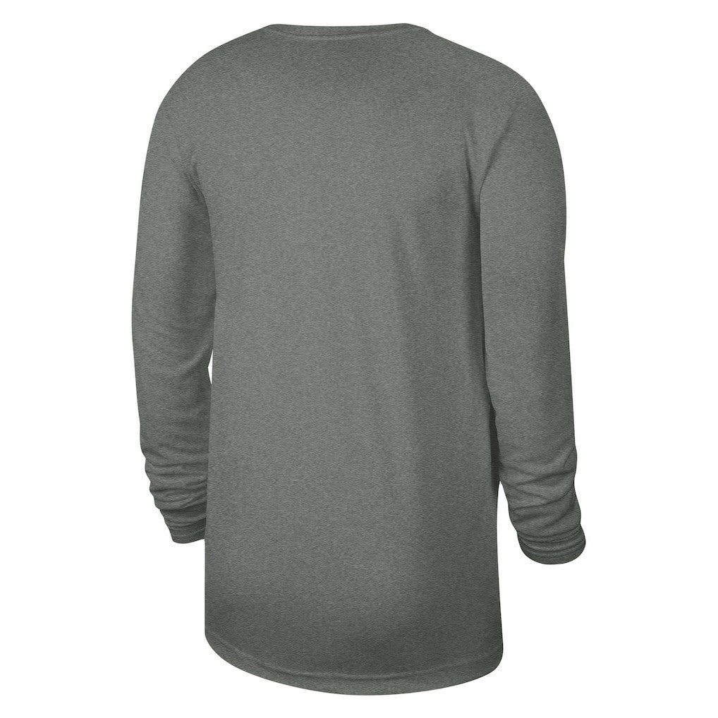 Golden State Warriors Unisex 2023/24 Legend On-Court Practice Long Sleeve T-Shirt Heather Gray - Nike