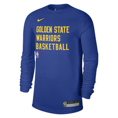 Golden State Warriors Unisex 2023/24 Legend On-Court Practice Long Sleeve T-Shirt Royal - Nike