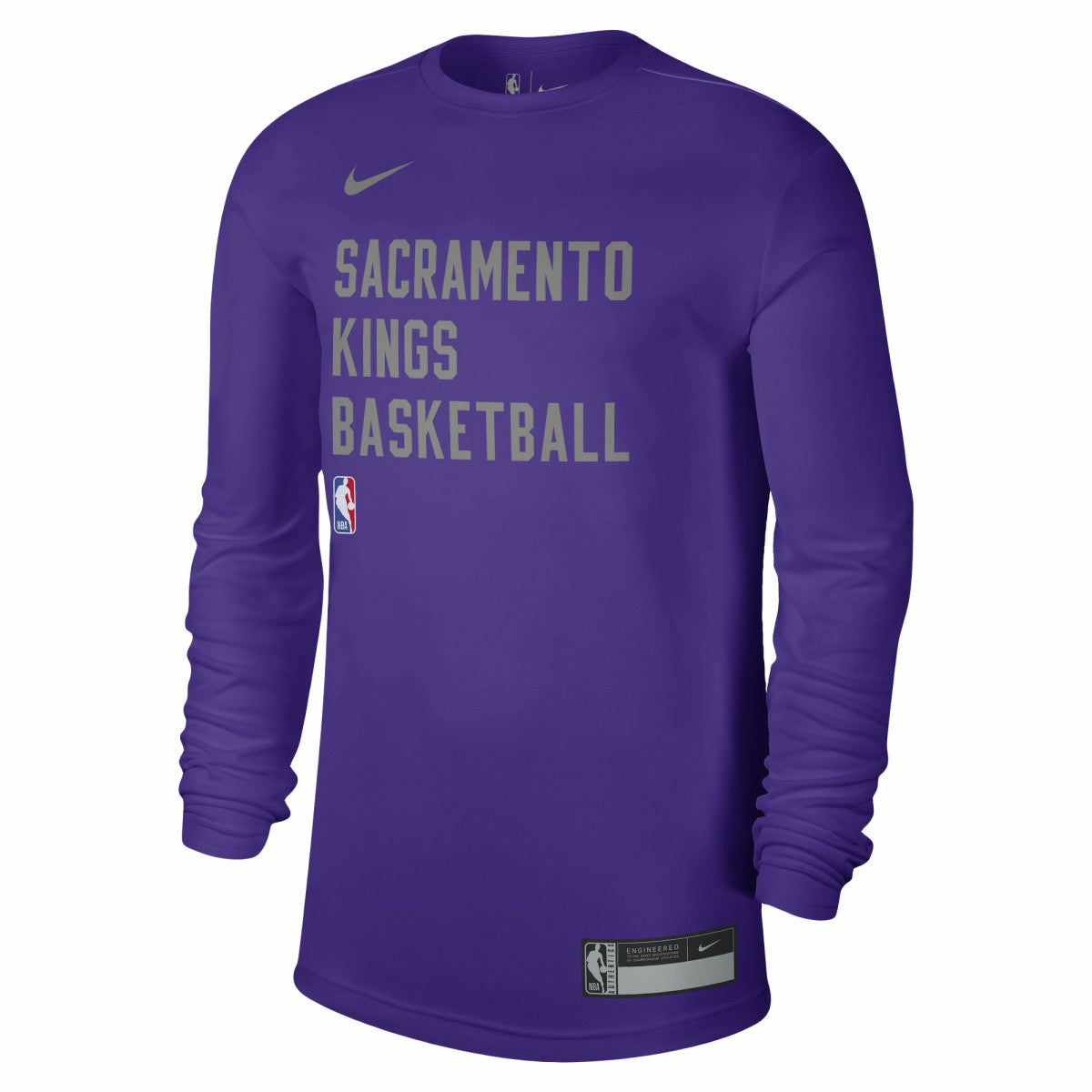 Sacramento Kings Unisex 2023/24 Legend On-Court Practice Long Sleeve T-Shirt Purple - Nike