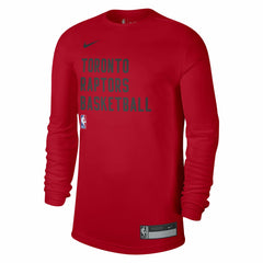 Toronto Raptors Unisex 2023/24 Legend On-Court Practice Long Sleeve T-Shirt Red - Nike