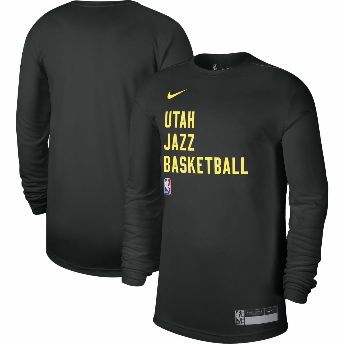 Utah Jazz Unisex 2023/24 Legend On-Court Practice Long Sleeve T-Shirt Black - Nike