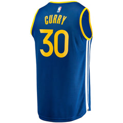 Stephen Curry Golden State Warriors Big & Tall Fast Break Player Jersey Royal Icon Edition - Fanatics