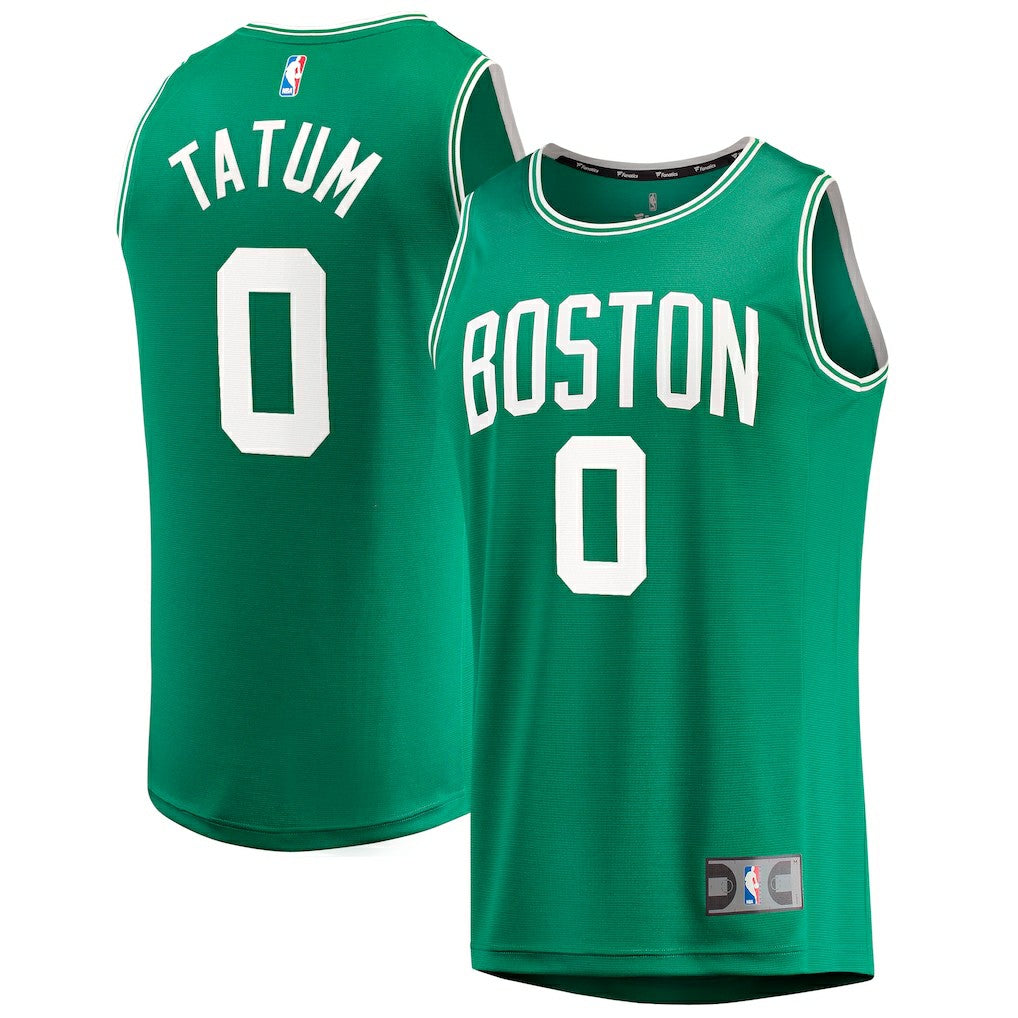 Jayson Tatum Boston Celtics Big & Tall Fast Break Player Jersey Kelly Green Icon Edition - Fanatics