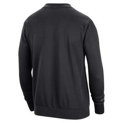Brooklyn Nets 2023/24 Authentic Standard Issue Travel Performance Pullover Sweatshirt Black - Nike
