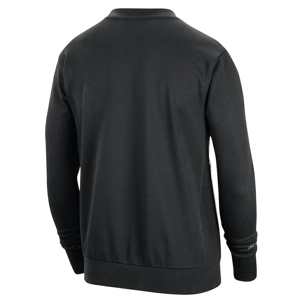 Golden State Warriors 2023/24 Authentic Standard Issue Travel Performance Pullover Sweatshirt Black - Nike