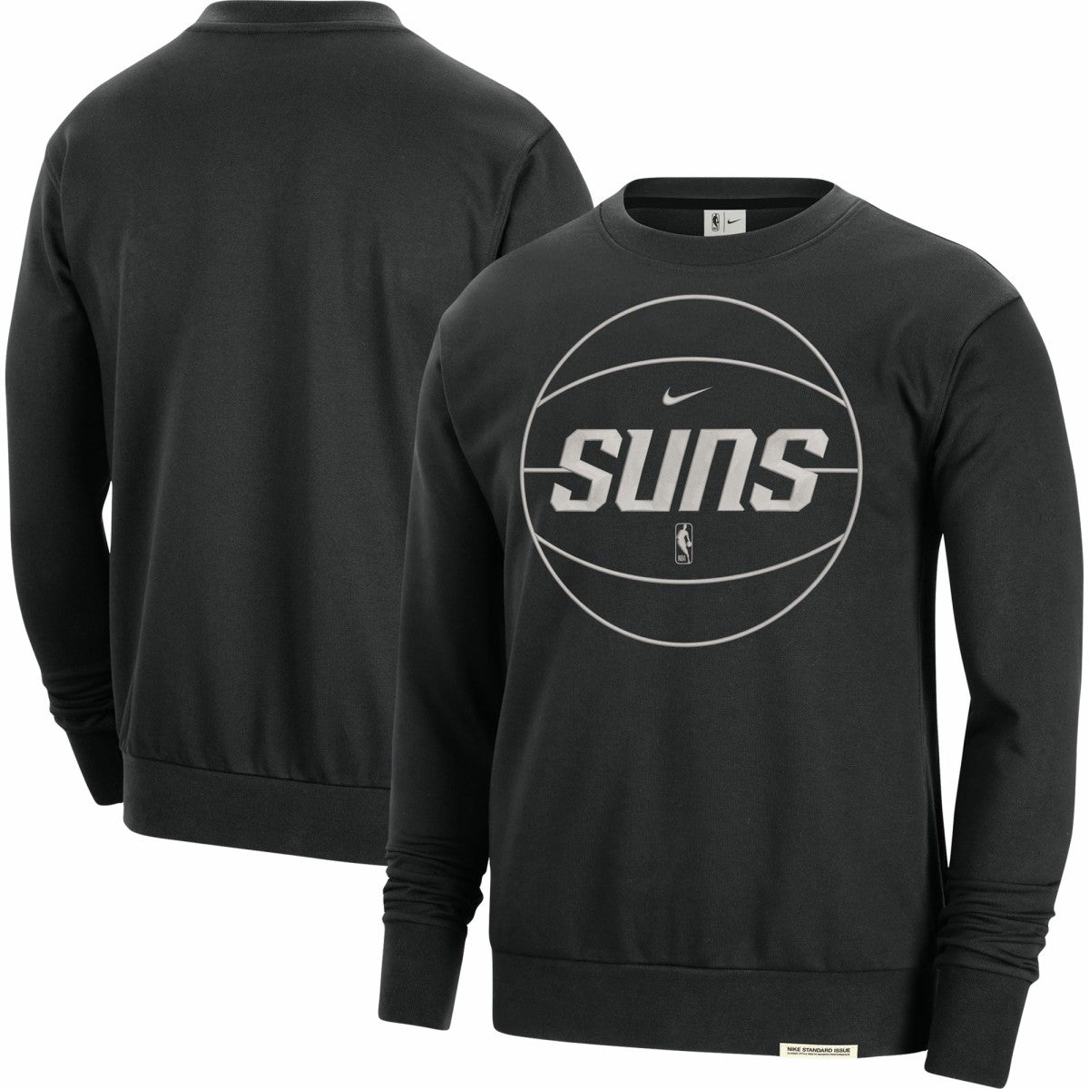 Phoenix Suns 2023/24 Authentic Standard Issue Travel Performance Pullover Sweatshirt Black - Nike