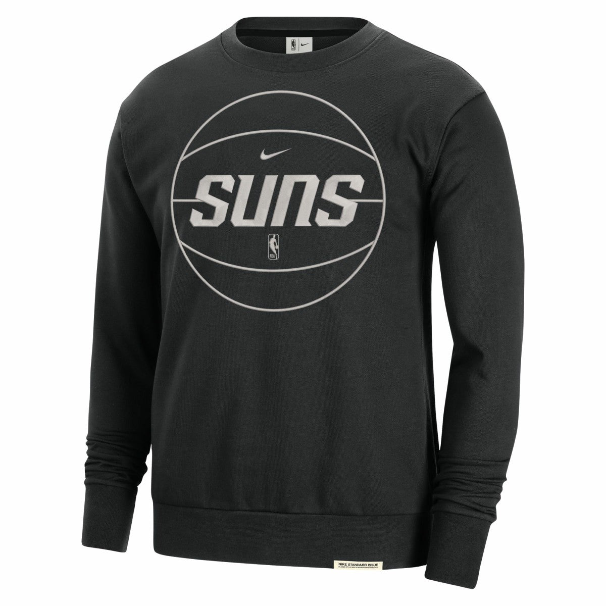 Phoenix Suns 2023/24 Authentic Standard Issue Travel Performance Pullover Sweatshirt Black - Nike
