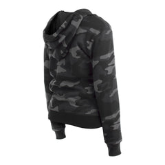 Green Bay Packers New Era Women's Camo Full-Zip Hoodie - Black Hoodies