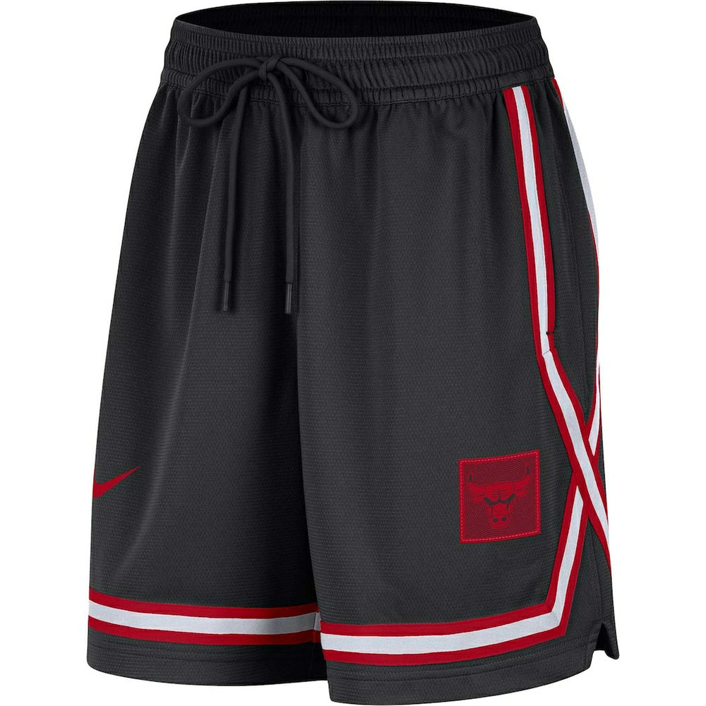 Chicago Bulls Women's Sideline Fly Crossover Performance Shorts Black - Nike