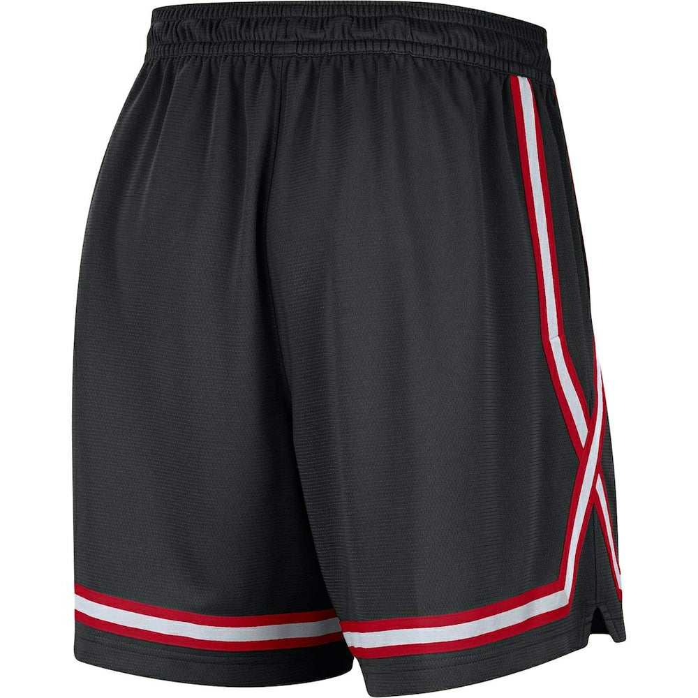 Chicago Bulls Women's Sideline Fly Crossover Performance Shorts Black - Nike