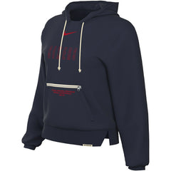 Philadelphia 76ers Women's Courtside Standard Issue Performance Pullover Hoodie Navy - Nike outlet