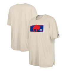 Buffalo Bills New Era Third Down Big & Tall Historic T-Shirt - Cream T-shirts