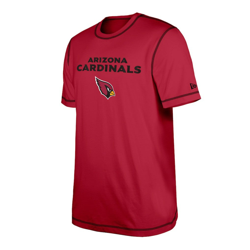 Arizona Cardinals New Era Third Down Puff Print T-Shirt - Cardinal T-shirts