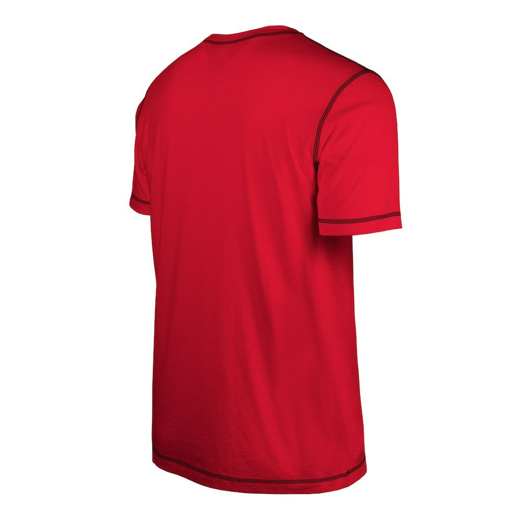 Atlanta Falcons New Era Third Down Puff Print T-Shirt - Red T-shirts