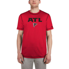 Atlanta Falcons New Era Third Down Puff Print T-Shirt - Red T-shirts