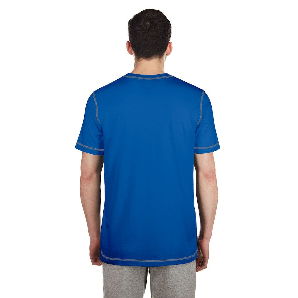 Indianapolis Colts New Era Third Down Puff Print T-Shirt - Royal T-shirts