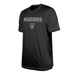 Las Vegas Raiders New Era Third Down Puff Print T-Shirt - Black T-shirts