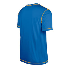 Los Angeles Chargers New Era Third Down Puff Print T-Shirt - Blue T-shirts