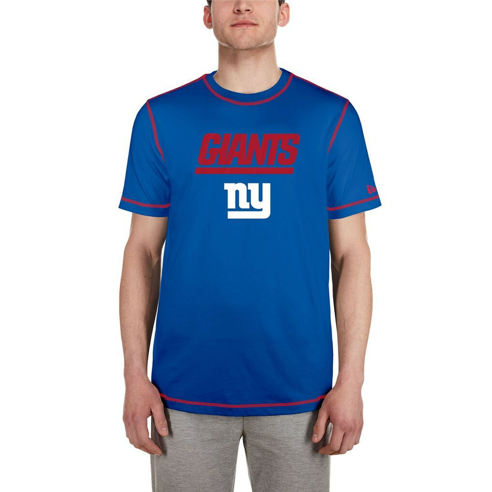 New York Giants New Era Third Down Puff Print T-Shirt - Royal T-shirts