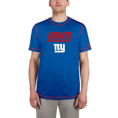 New York Giants New Era Third Down Puff Print T-Shirt - Royal T-shirts