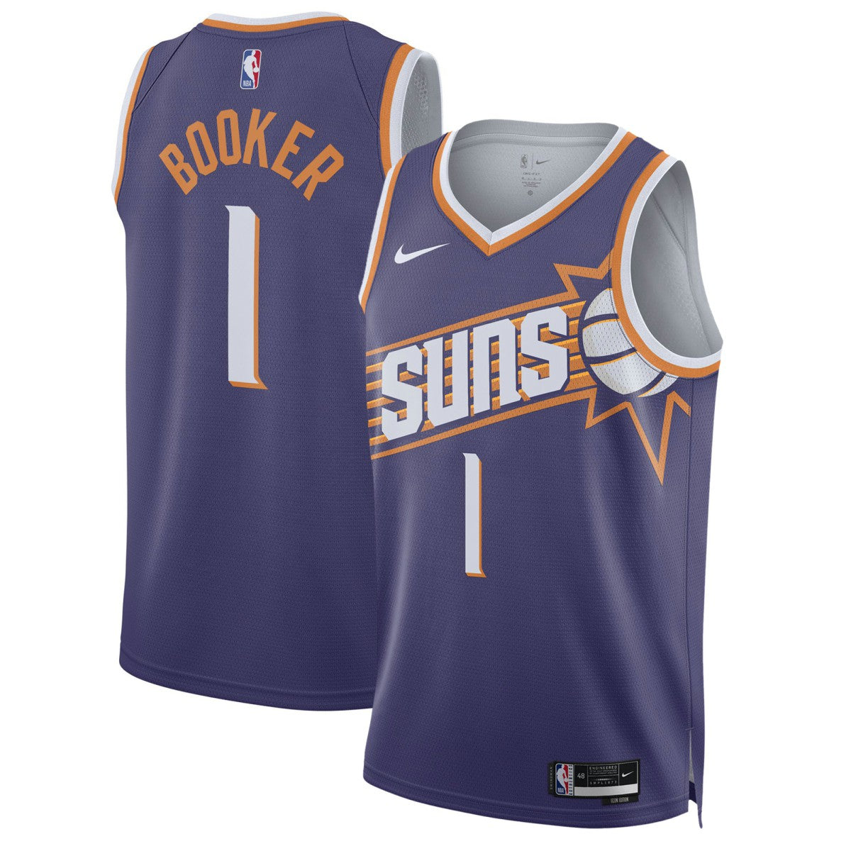 Devin Booker Phoenix Suns Unisex Swingman Jersey Icon Edition Purple - Nike