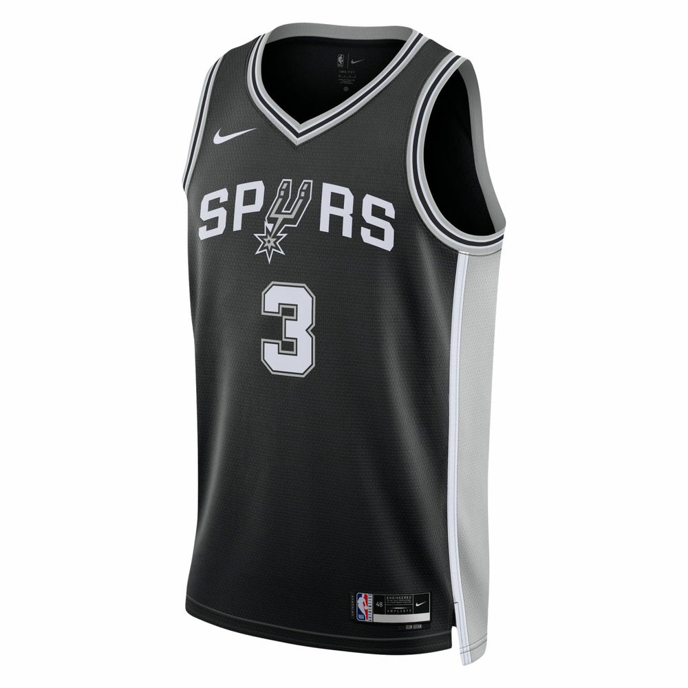 Keldon Johnson San Antonio Spurs Unisex Swingman Jersey Icon Edition Black - Nike