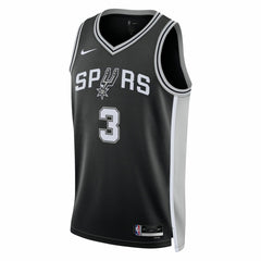 Keldon Johnson San Antonio Spurs Unisex Swingman Jersey Icon Edition Black - Nike