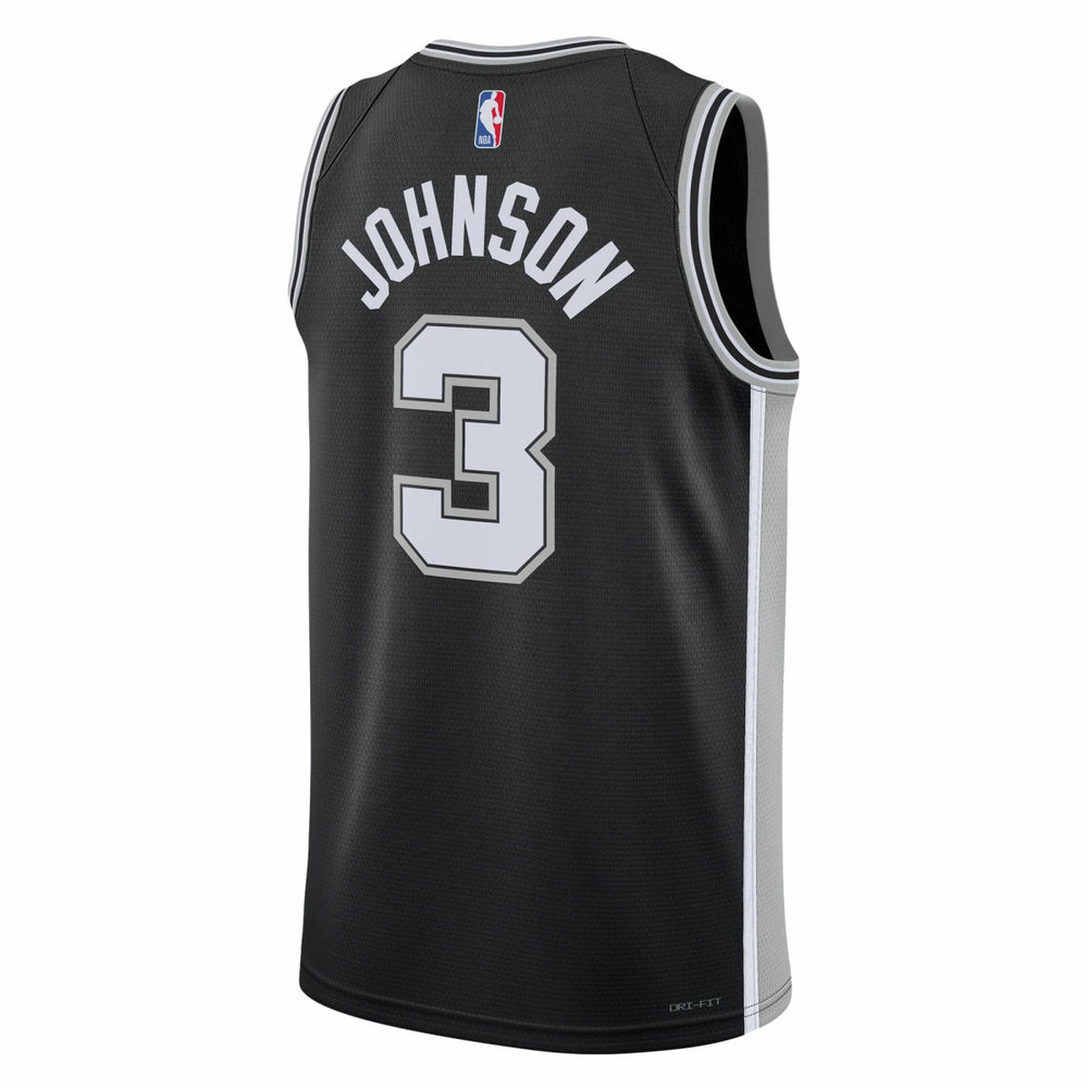 Keldon Johnson San Antonio Spurs Unisex Swingman Jersey Icon Edition Black - Nike