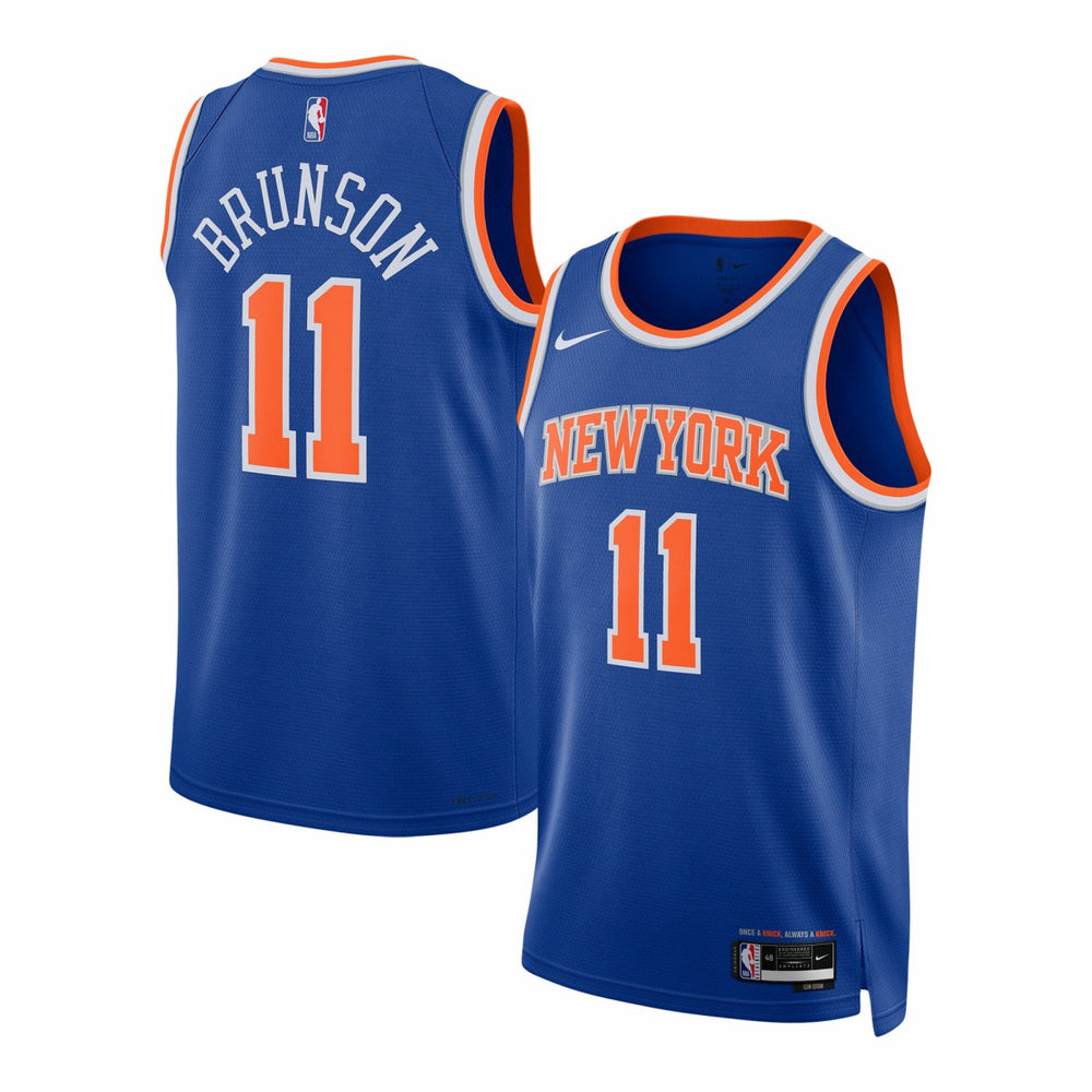 Jalen Brunson New York Knicks Unisex Swingman Jersey Icon Edition Blue - Nike