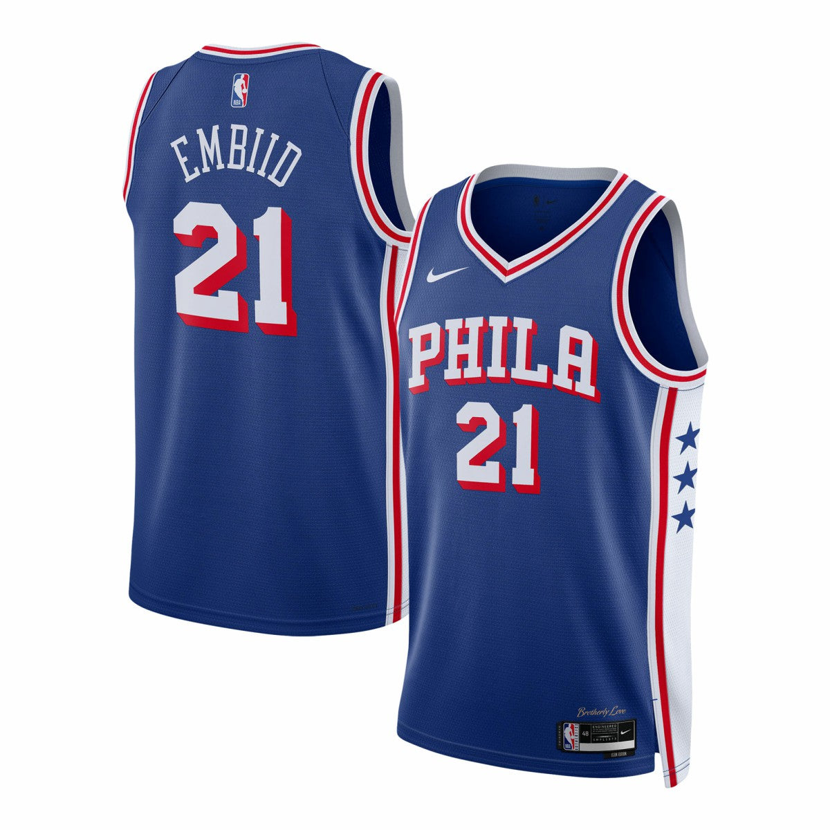 Joel Embiid Philadelphia 76ers Unisex Swingman Jersey Icon Edition Royal - Nike outlet