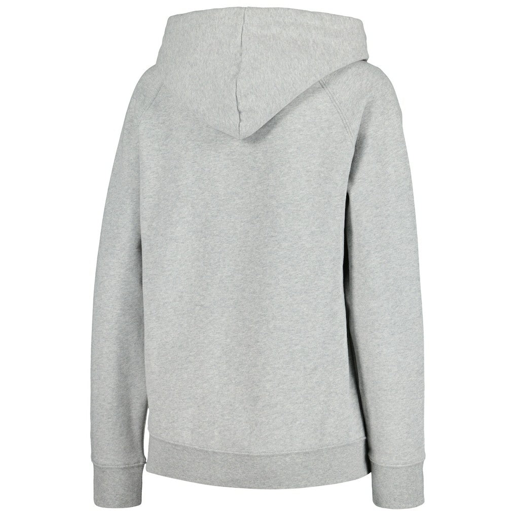 Buffalo Bills New Era Women's Floral Raglan Pullover Hoodie - Gray Hoodies