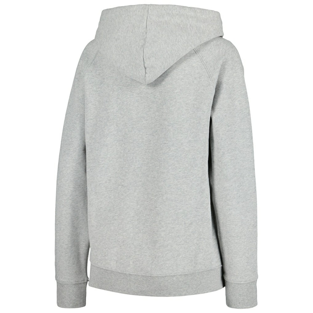 Buffalo Bills New Era Women's Floral Raglan Pullover Hoodie - Gray Hoodies
