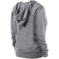 Cleveland Browns New Era Women's Floral Raglan Pullover Hoodie - Gray Hoodies