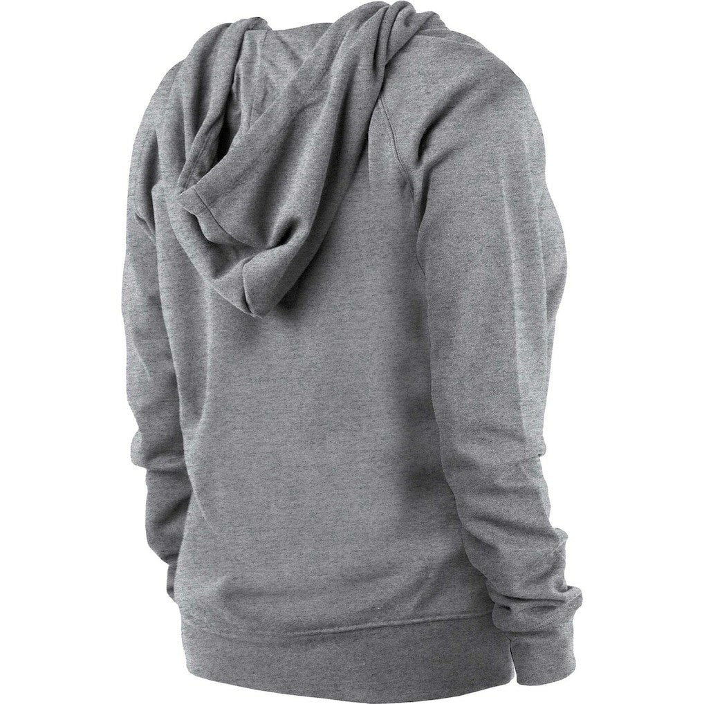 Dallas Cowboys New Era Women's Floral Raglan Pullover Hoodie - Gray Hoodies