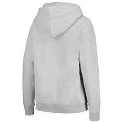 Denver Broncos New Era Women's Floral Raglan Pullover Hoodie - Gray Hoodies