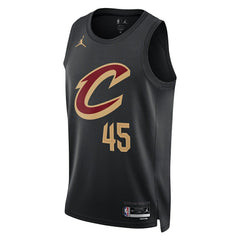 Donovan Mitchell Cleveland Cavaliers Jordan Brand Unisex Swingman Jersey Statement Editi- Black outlet