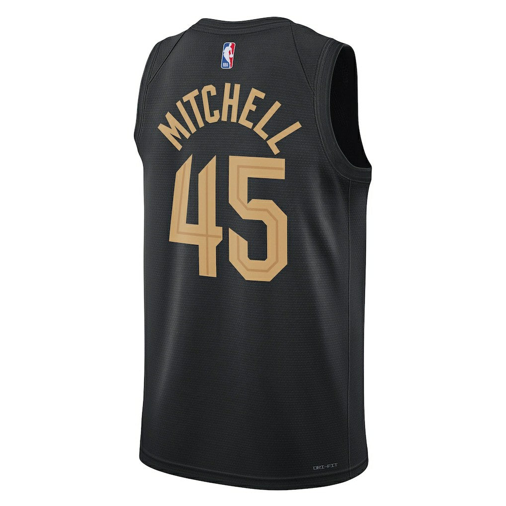 Donovan Mitchell Cleveland Cavaliers Jordan Brand Unisex Swingman Jersey Statement Editi- Black outlet