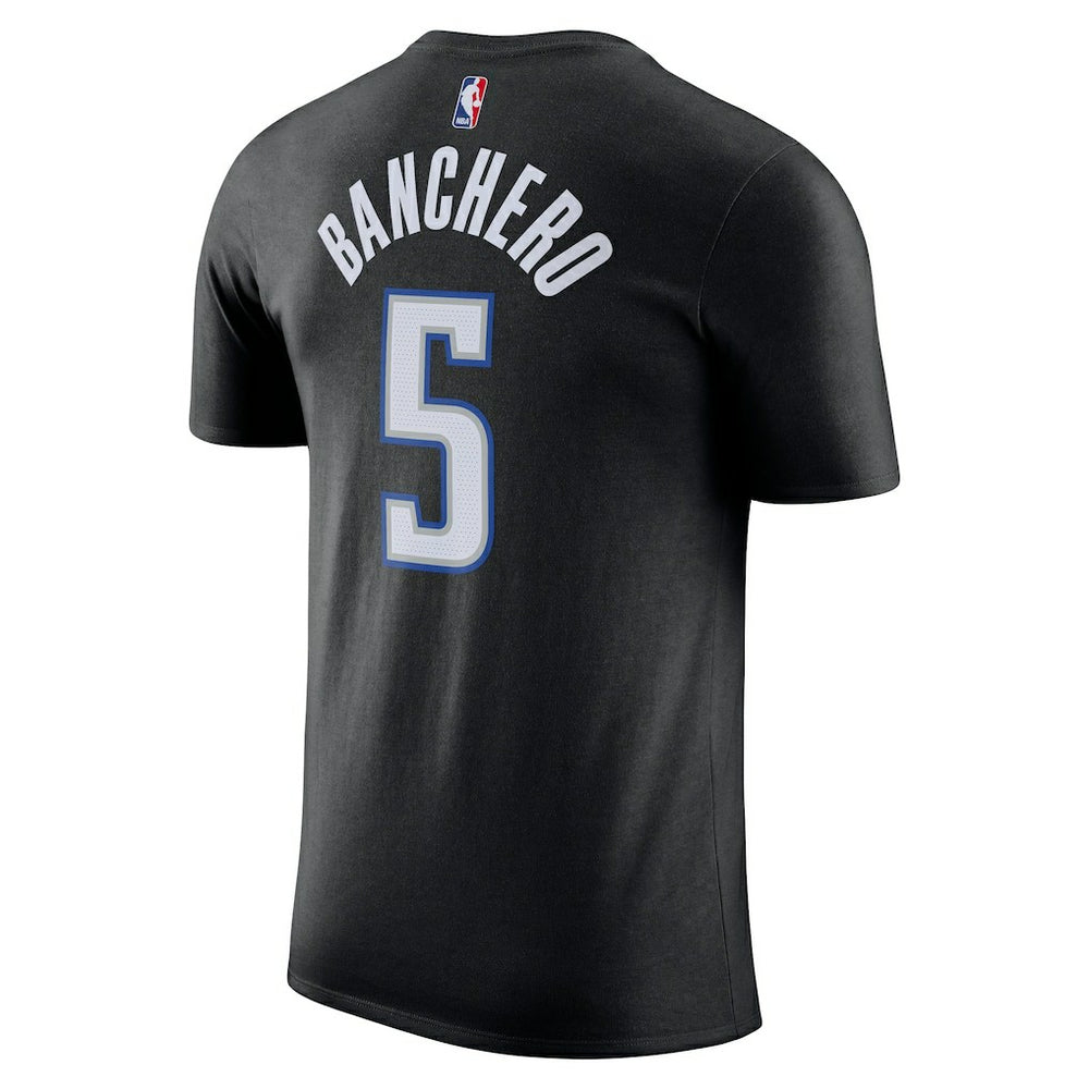 Paolo Banchero Orlando Magic Icon 2022/23 Name & Number T-Shirt Black - Nike
