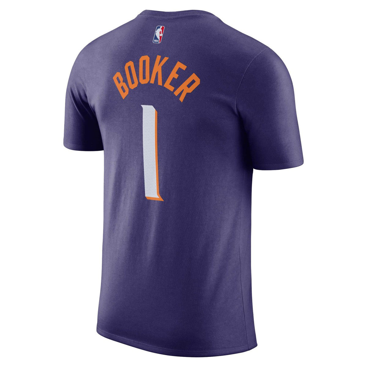 Devin Booker Phoenix Suns Icon 2022/23 Name & Number T-Shirt Purple - Nike
