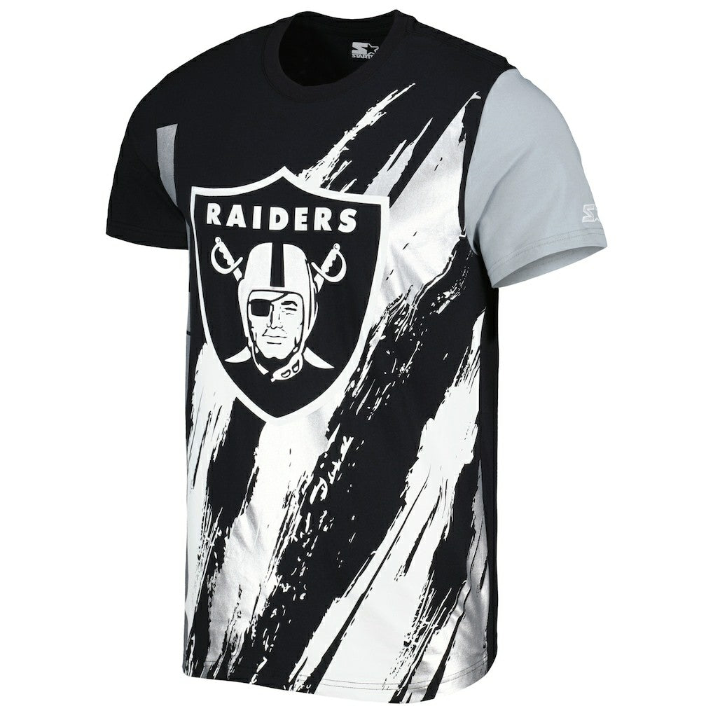 Las Vegas Raiders Starter Extreme Defender T-Shirt - Black T-shirts