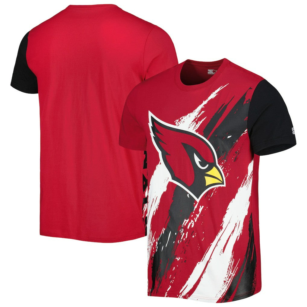 Arizona Cardinals Starter Extreme Defender T-Shirt - Cardinal T-shirts