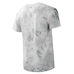 Las Vegas Raiders MSX by Michael Strahan Resolution Tie-Dye Raglan T-Shirt - Gray T-shirts