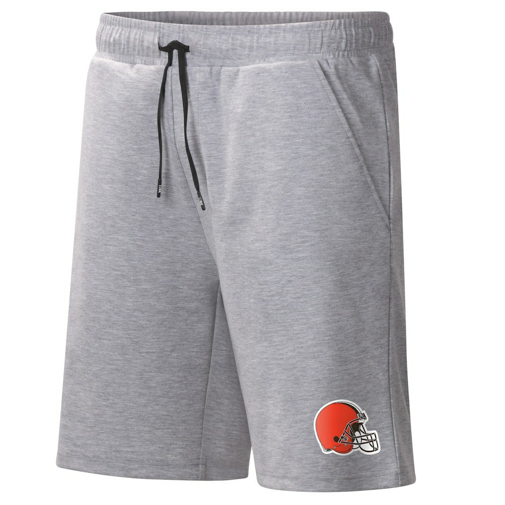 Cleveland Browns MSX by Michael Strahan Trainer Shorts - Heather Gray Shorts