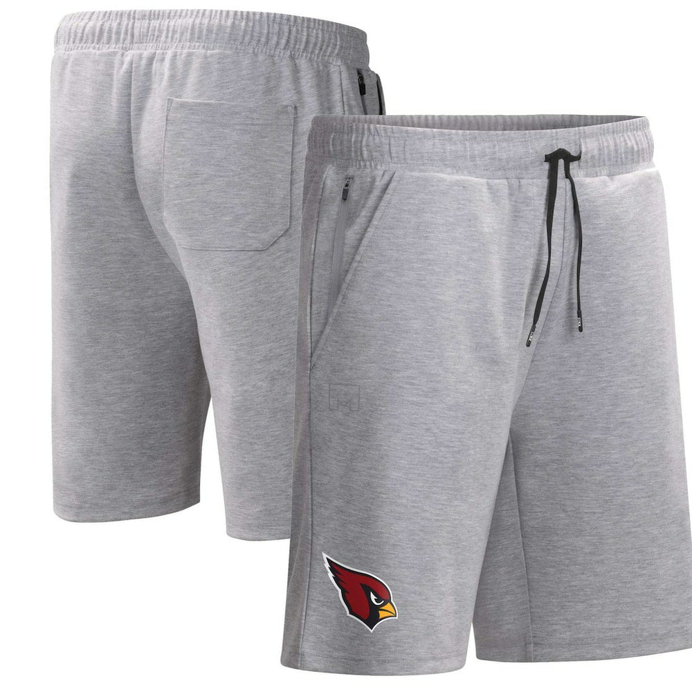 Arizona Cardinals MSX by Michael Strahan Trainer Shorts - Heather Gray Shorts