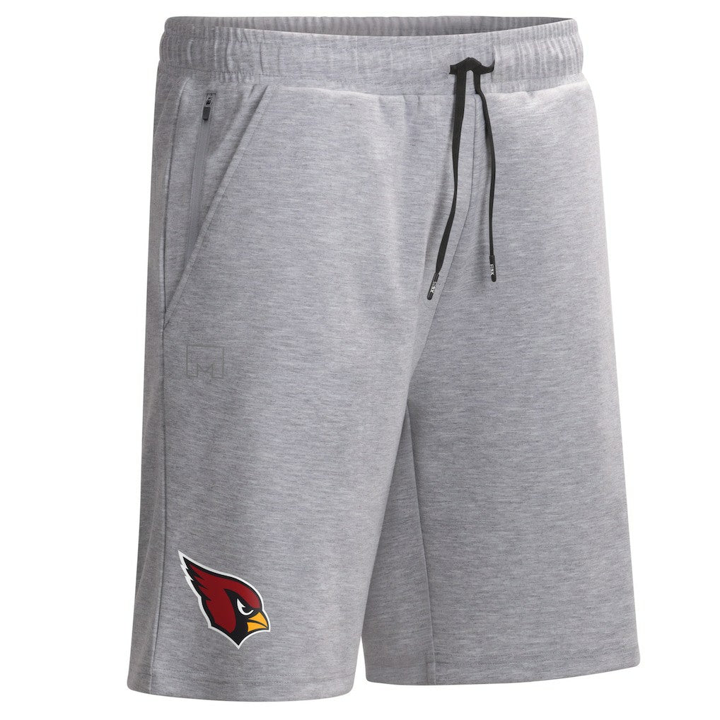 Arizona Cardinals MSX by Michael Strahan Trainer Shorts - Heather Gray Shorts