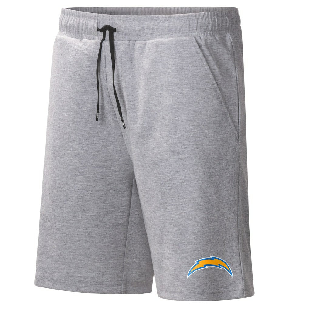 Los Angeles Chargers MSX by Michael Strahan Trainer Shorts - Heather Gray Shorts