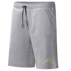 Los Angeles Chargers MSX by Michael Strahan Trainer Shorts - Heather Gray Shorts